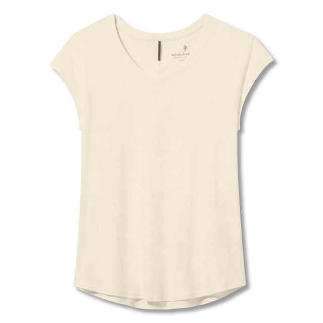 Royal Robbins Womens Vacationer V-Neck - Undyed Undyed