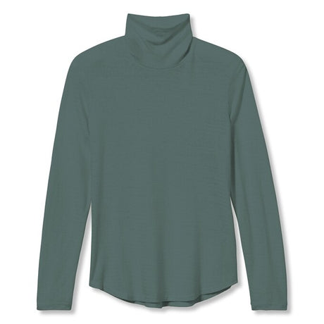 Royal Robbins Women`s Vacationer Turtleneck L/s Sea pine