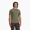 Royal Robbins Men's Vacationer Crew Short-Sleeve - Fiddlehead Stripe Fiddlehead Stripe