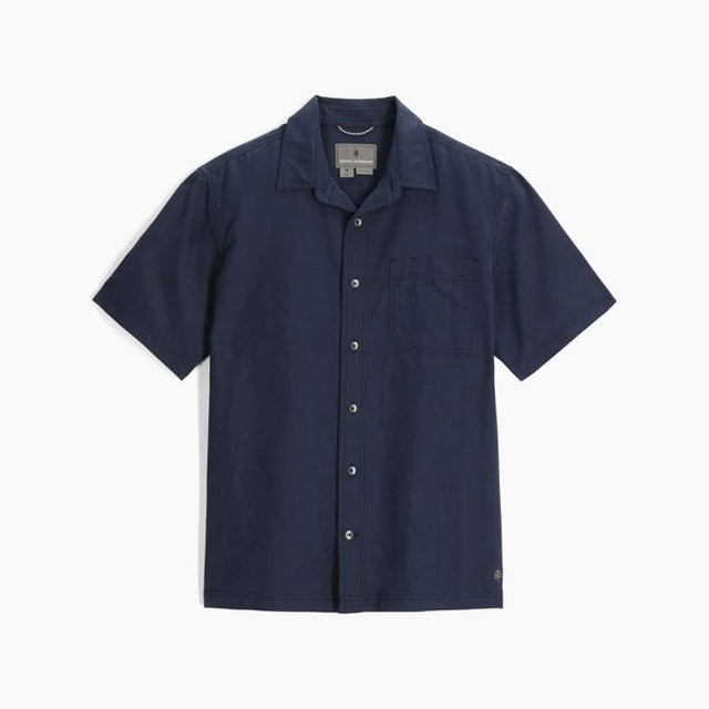 Royal Robbins Mens Desert Pucker Dry Short Sleeve - Naval Naval