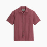 Royal Robbins Mens Desert Pucker Dry Short Sleeve - Wild Rhubarb Wild Rhubarb