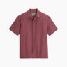 Royal Robbins Mens Desert Pucker Dry Short Sleeve - Wild Rhubarb Wild Rhubarb