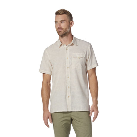 Royal Robbins Men's Hempline Spaced Short-Sleeve - Blended Undyed Blended Undyed