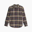 Royal Robbins Men's Lieback Organic Cotton Flannel Long-Sleeve - French Roast Tahoe Plaid French Roast Tahoe Plaid