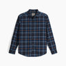 Royal Robbins Men's Lieback Organic Cotton Flannel Long-Sleeve - Naval Tahoe Plaid Naval Tahoe Plaid