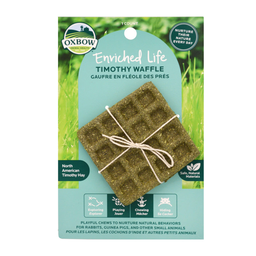 Oxbow Animal Health Enriched Life Timothy Waffle Chew