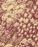 Toad & Co Marigold Tiered Midi Skirt - Purple Agate Garden Print