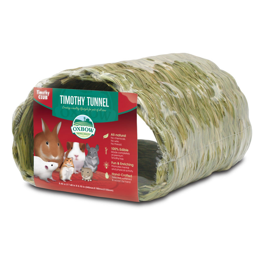 Oxbow Animal Health Timothy CLUB Timothy Hay Tunnel