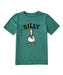 Life Is Good Kid's 'silly Goose' Crusher Short-sleeve Tee Spruce green