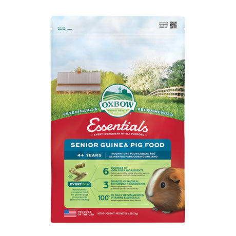 Oxbow Animal Health Essentials Senior Guinea Pig Food - (4lb / 8lb)