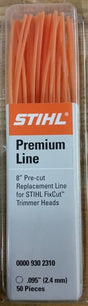 Stihl Round Mowing Line, 2.4mm x 203mm