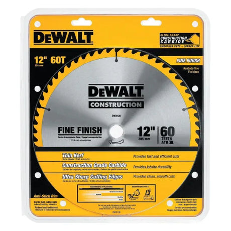 Dewalt 12 in. 60T Construction Miter/Table Saw Blade 12IN