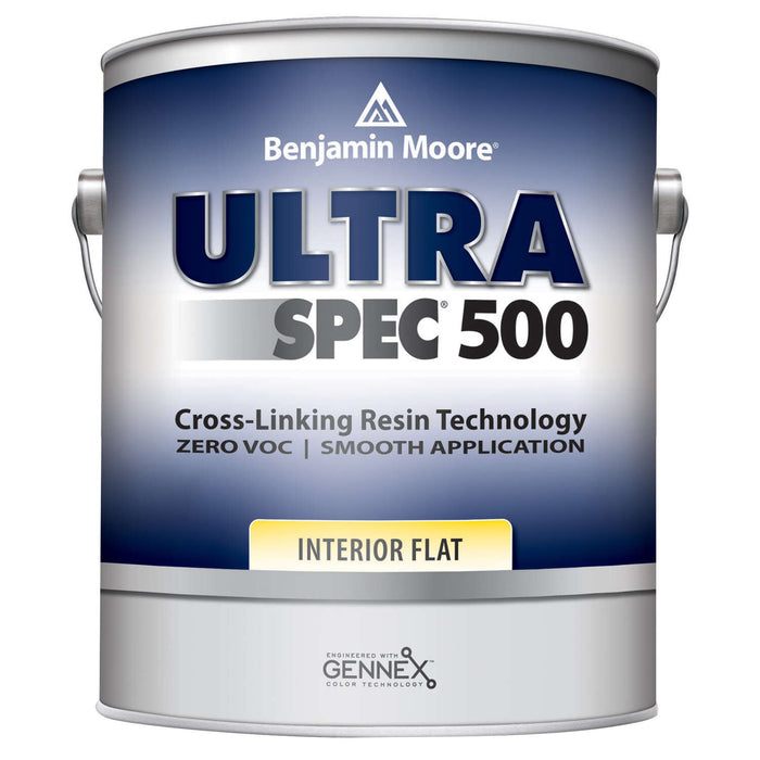 Benjamin Moore GAL ULTRA SPEC 500 Zero VOC Interior Paint - Flat Finish / FLAT