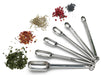 RSVP SPICE MEASURING SPOON SET OF 6 STAINLESS