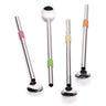 RSVP 8.5IN SPOON STRAW SET OF 4 STAINLESSSTEEL