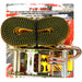 Erickson 2″ x 25′  5000 lb Ratchet Strap with Double J-Hooks YEL /  / 2INX25FT