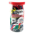 Erickson Jar of 25 Assorted Bungee Cords