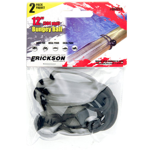 Erickson 2-Pack Bungee Balls, 12in 6653 / 12IN