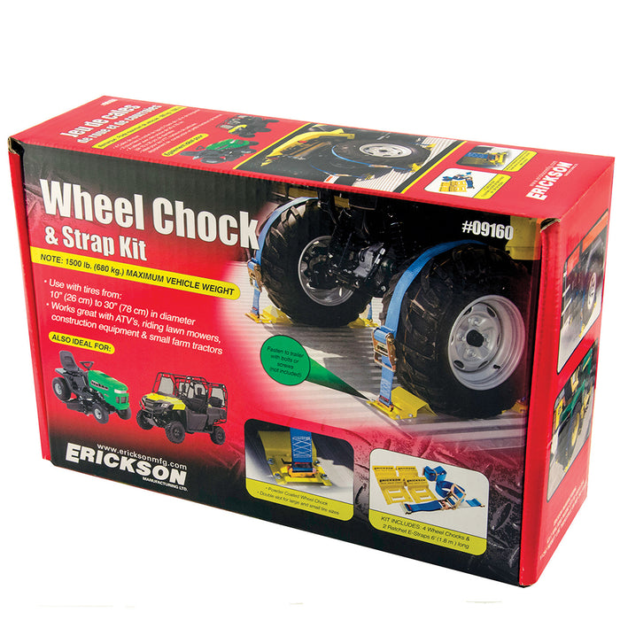 Wheel Chock and Strap Kit