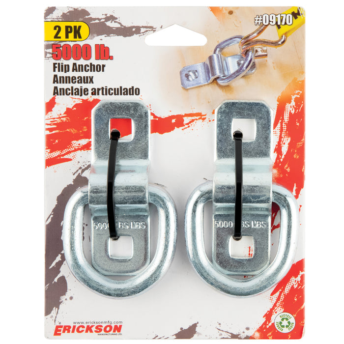 Erickson 5000 lb. Wire Flip Ring Anchor