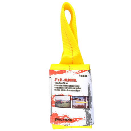 Erickson 4″ x 6′  15,000 lb. Tree Saver/Tow Straps / 4INX6FT