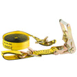 Erickson 2″ x 20′  10,000 lb Ratchet Strap with Double J-Hooks and Floating D-Rings / 2INX20FT