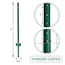 Garden Zone Blue Hawk Powder-Coated Steel U-Post for Garden Fence, 5ft GREEN