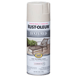 RUST-OLEUM 12 OZ Stops Rust Textured Spray Paint - White WHITE