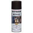 RUST-OLEUM 12 OZ Stops Rust Metallic Spray Paint - Oil Rubbed Bronz OIL_RUBBED_BRONZE