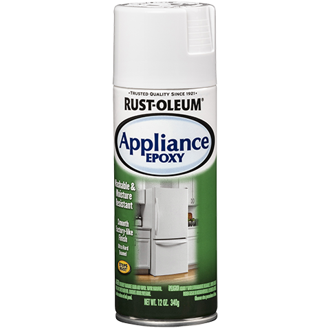 RUST-OLEUM 12 OZ Specialty Appliance Epoxy Spray - Gloss White WHT / GLOSS