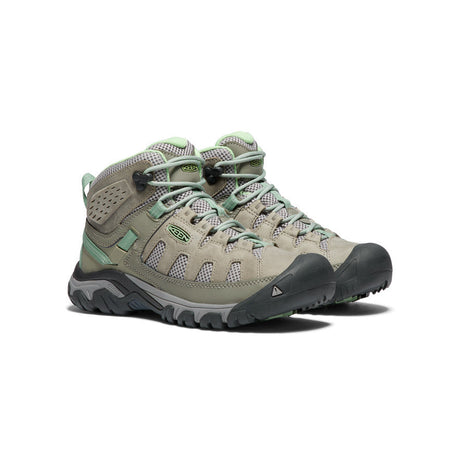 Keen Women's Targhee Vent Mid Boot FUMO/QUIET_GREEN /  / M