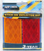 Optronics Stick-On Reflector Kit AMBER_RED