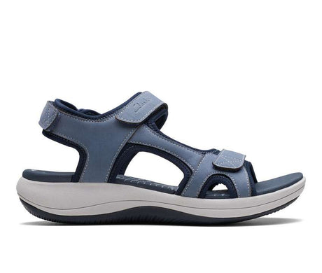 Clarks Shoes Women's Mira Bay Sandal DENIM_BLUE /  / M