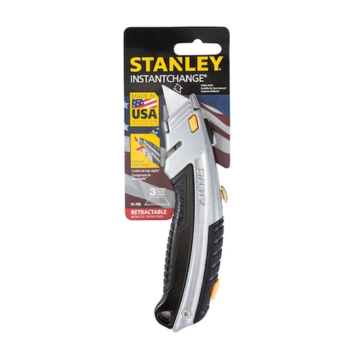 Stanley Tools 6-5/8 in INSTANTCHANGE Retractable Knife