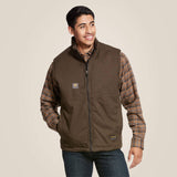 Ariat Men's Rebar DuraCanvas Vest Wren