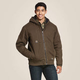 Ariat Men's Rebar Washed Duracanvas Insulated Jacket Wren