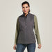 Ariat Women's Rebar DuraCanvas Insulated Vest Rebar Grey