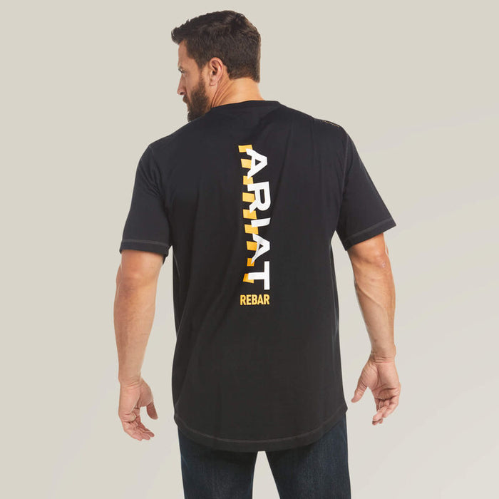 Ariat Men's Rebar Workman Logo T-Shirt Black