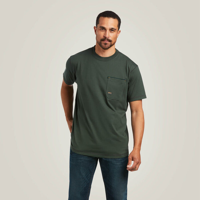 Ariat Men's Rebar Workman T-Shirt Deep Forest