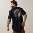 Ariat Men's Rebar Workman Buzz Saw Graphic T-Shirt Black