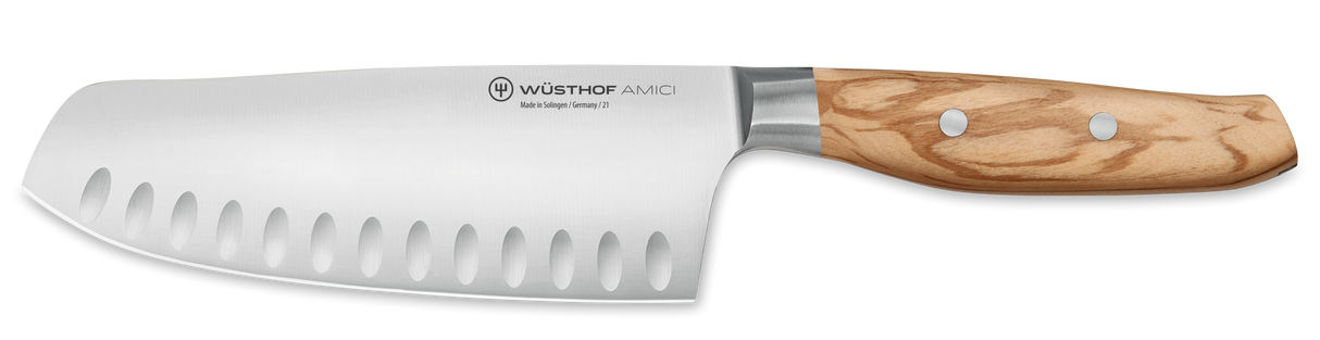 WUSTOF-TRIDENT OF AMERICA 7IN SANTOKU KNIFE