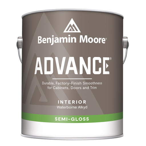 Benjamin Moore GAL Advance Waterborne Interior Alkyd Paint - Semi-Gloss Finish / SEMI_GLOSS