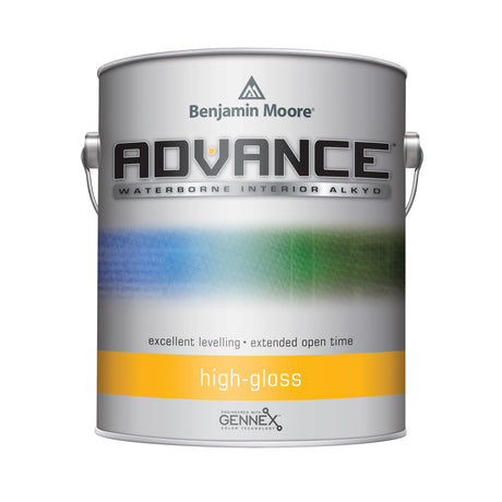 Benjamin Moore QT Advance Waterborne Interior Alkyd Paint - High Gloss Finish / HIGH_GLOSS