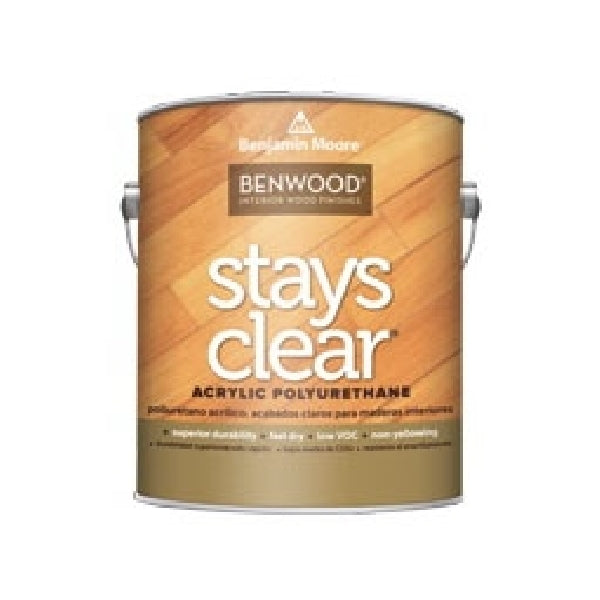 Benjamin Moore GAL BENWOOD Stays Clear Acrylic Polyurethane Finish - High Gloss Finish / HIGHGLOSS