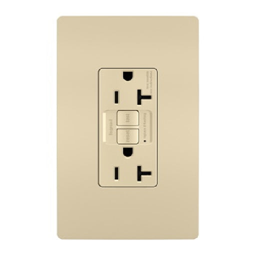 Pass & Seymour Spec-Grade 20A Self-Test GFCI Receptacle, Ivory IVORY