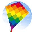 HQ Kites ECO: EDDY RAINBOW PATCHWORK