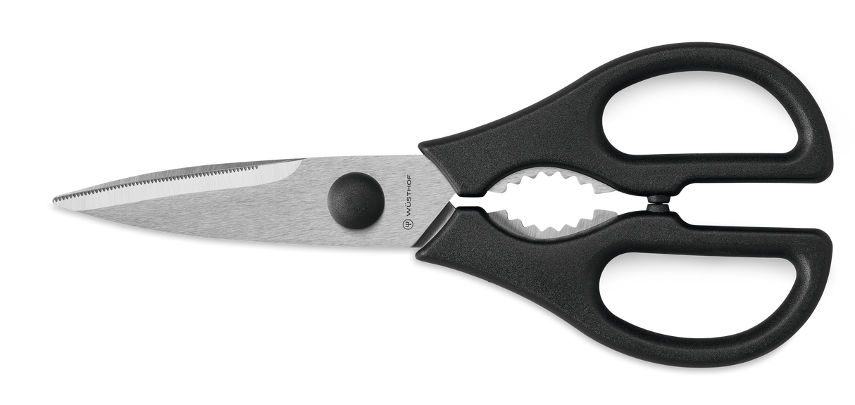 WUSTOF-TRIDENT OF AMERICA SHEARS KITCHEN BLACK COME APART