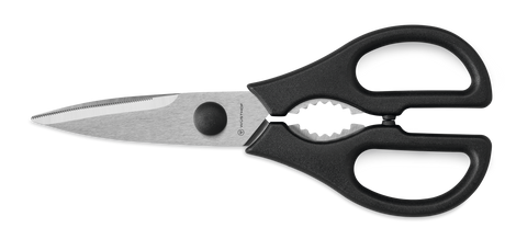 WUSTOF-TRIDENT OF AMERICA SHEARS KITCHEN BLACK COME APART