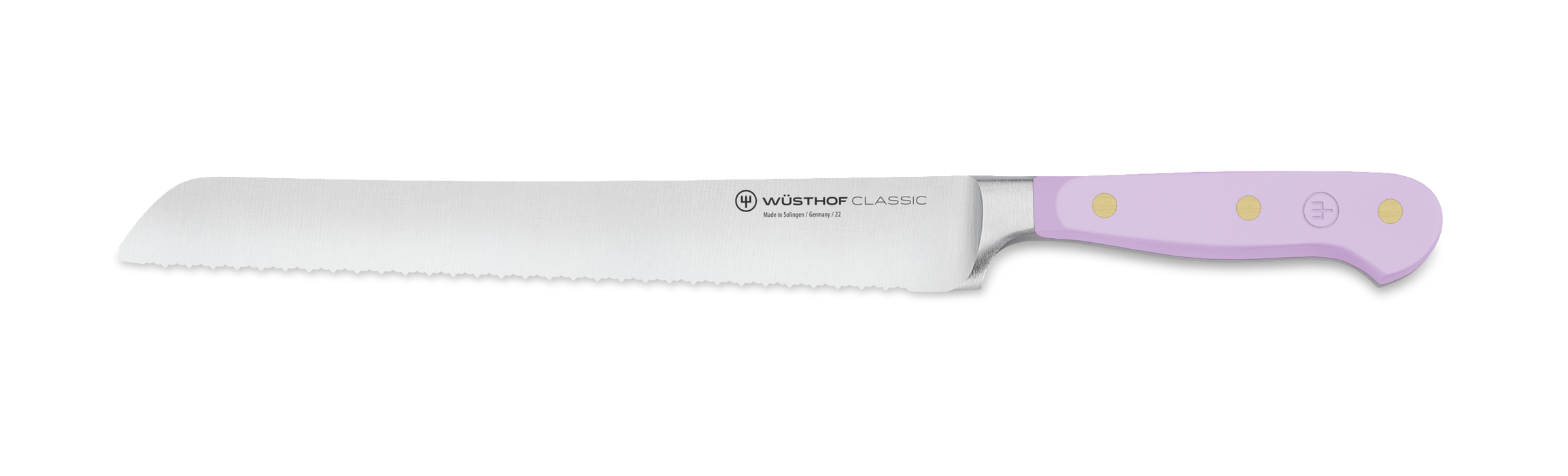 WUSTOF-TRIDENT OF AMERICA KNIFE BREAD CLASSIC PURPLE YAM 9IN