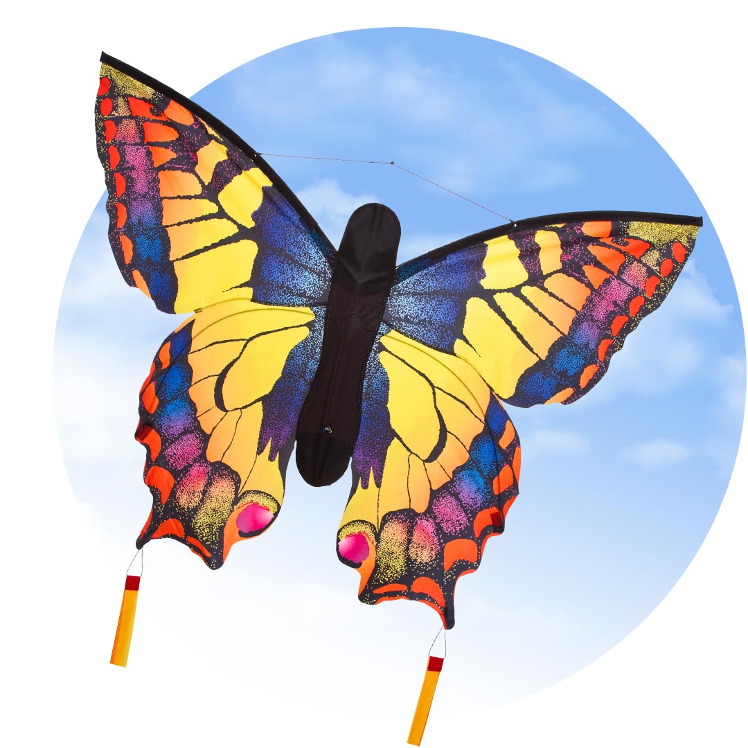 HQ Kites BUTTERFLY KITE SWALLOWTAIL